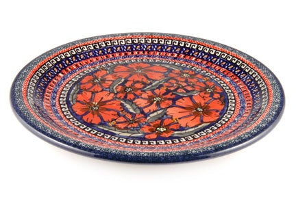 Detail image of Zaklady Jungle Flower Dining Plates & Bowls — Polish Pottery