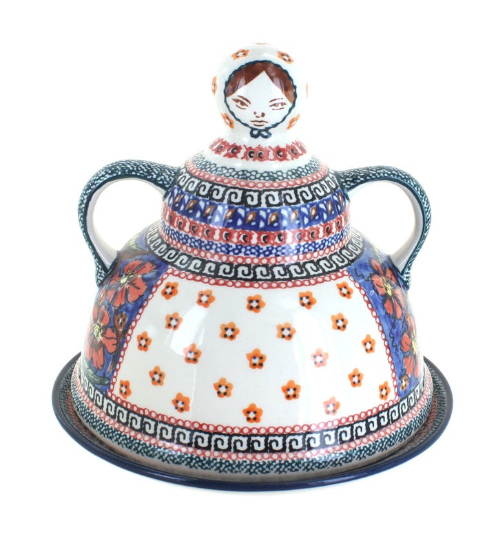 Zaklady Jungle Flower Countertop Accessories — Polish Pottery