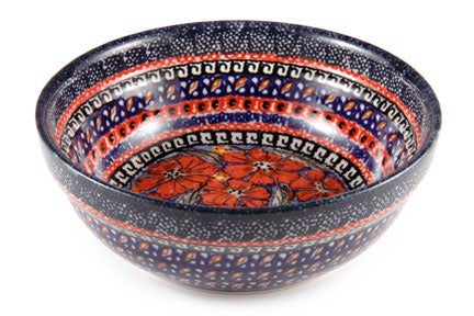 Zaklady Jungle Flower Dining Plates & Bowls — Polish Pottery