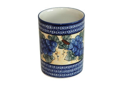 Detail image of Zaklady Grapes Counter Storage — Polish Pottery