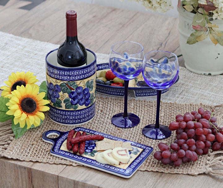 Zaklady Grapes Counter Storage — Polish Pottery