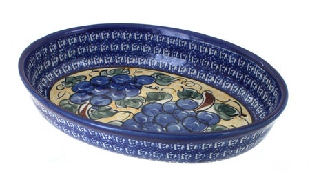 Zaklady Grapes Small Bakeware — Polish Pottery