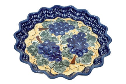 Detail image of Zaklady Grapes Specialty Bakeware — Polish Pottery