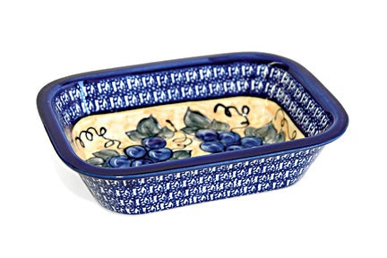 Zaklady Grapes Loaf Baker — Polish Pottery