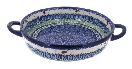 Vena Garden Tulip Small Bakeware — Polish Pottery