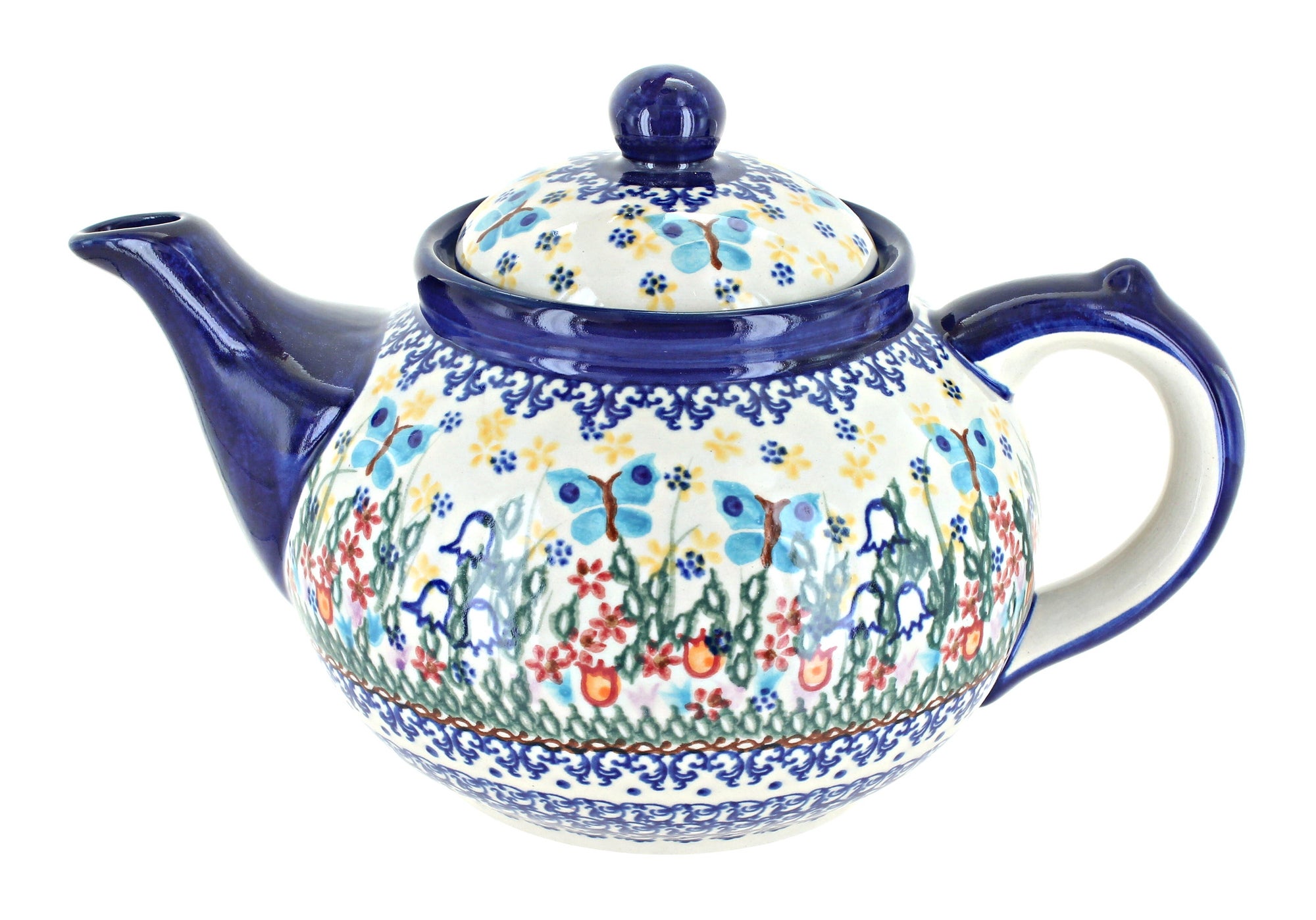 Vena Garden of Eden Teapot — Polish Pottery