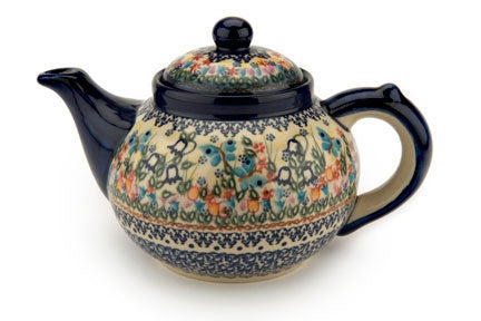 Detail image of Vena Garden of Eden Teapot — Polish Pottery