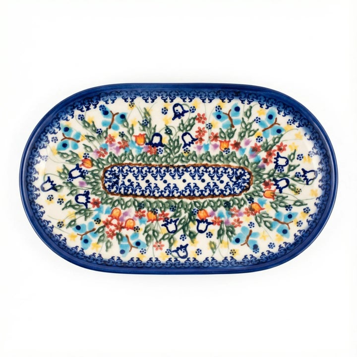 Vena Garden of Eden Small Serving Piece — Polish Pottery