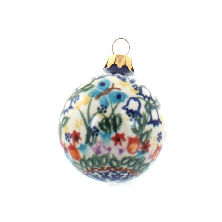 Vena Garden of Eden Small Christmas Ball — Polish Pottery