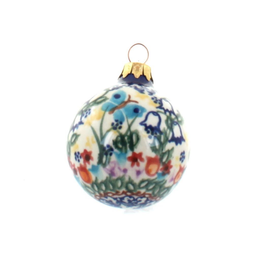 Vena Garden of Eden Small Christmas Ball — Polish Pottery