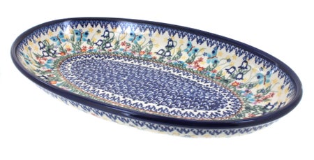 Vena Garden of Eden Large Serving Piece — Polish Pottery