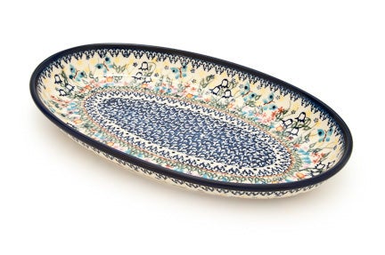 Vena Garden of Eden Large Serving Piece — Polish Pottery