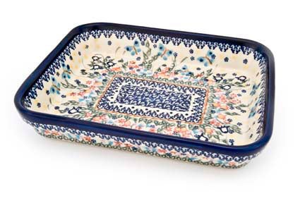 Vena Garden of Eden Small Bakeware — Polish Pottery