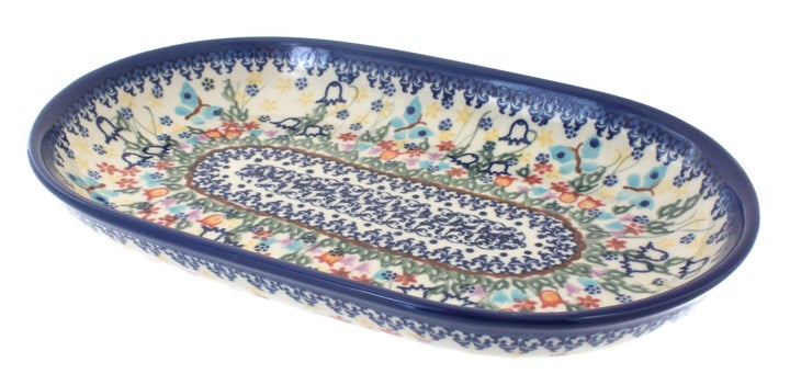 Vena Garden of Eden Medium Serving Piece — Polish Pottery