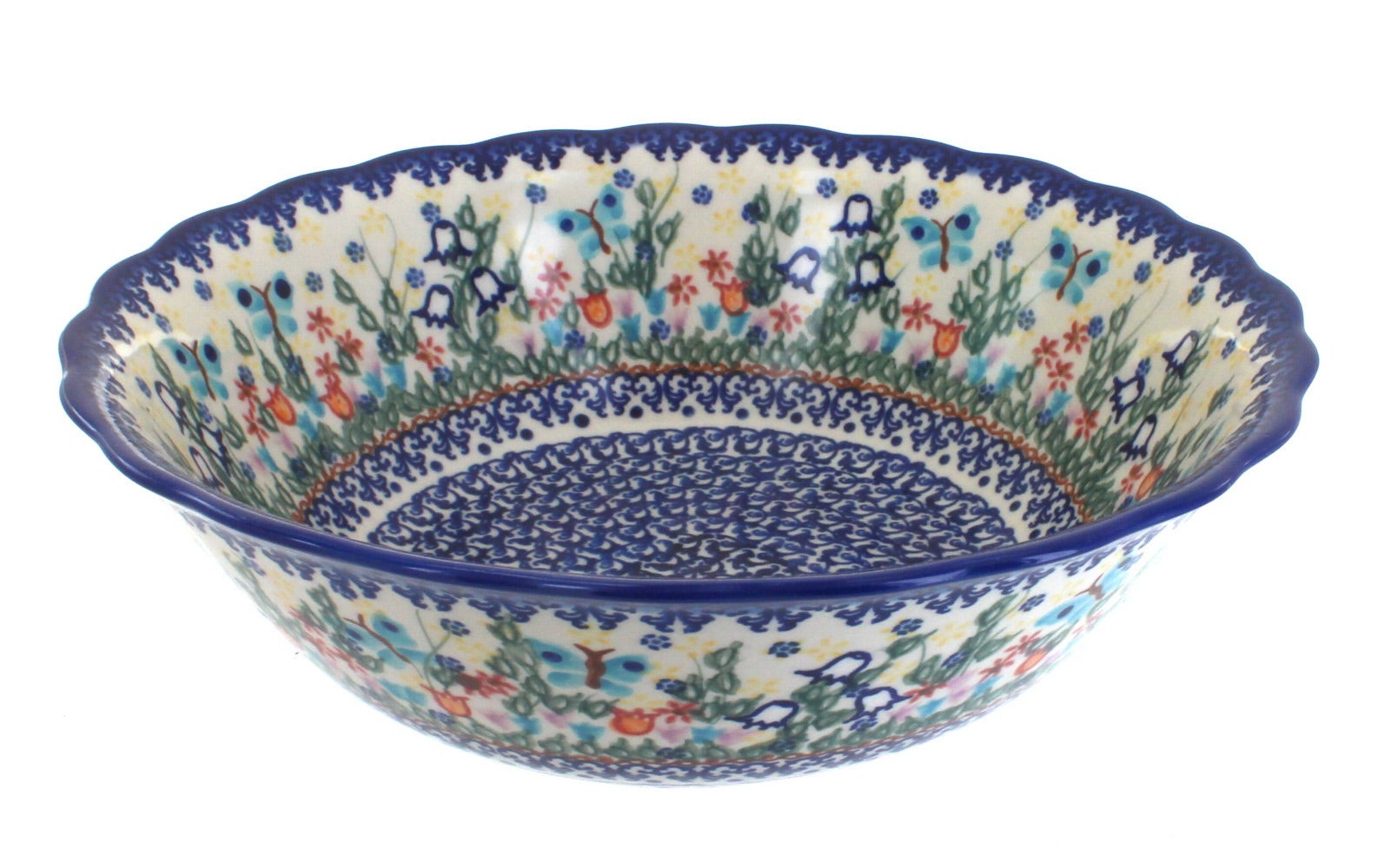 Vena Garden of Eden Large Serving Piece — Polish Pottery