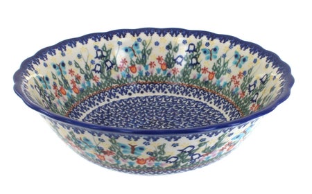 Vena Garden of Eden Large Serving Piece — Polish Pottery