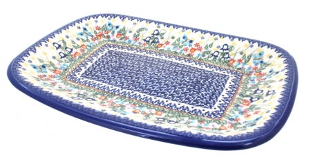 Vena Garden of Eden Large Serving Piece — Polish Pottery