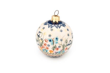 Vena Garden of Eden Large Christmas Ball — Polish Pottery