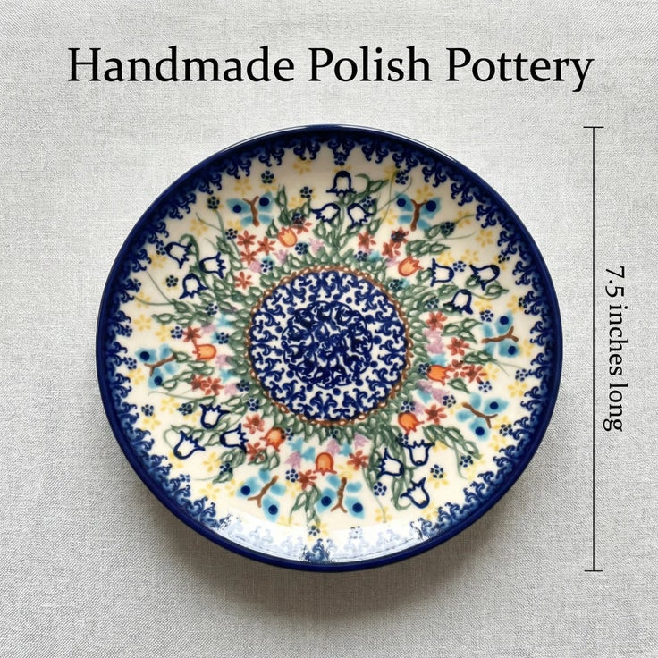 Detail image of Vena Garden of Eden Dining Plates & Bowls — Polish Pottery