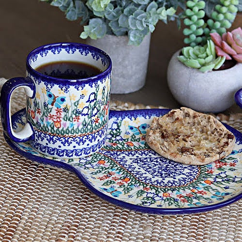 Vena Garden of Eden Mug — Polish Pottery