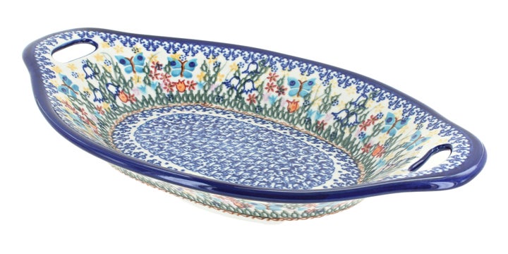 Vena Garden of Eden Medium Serving Piece — Polish Pottery