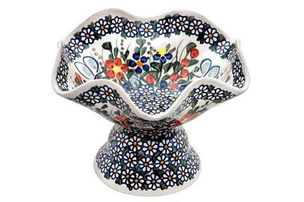 Detail image of Vena Garden Butterfly Décor — Polish Pottery