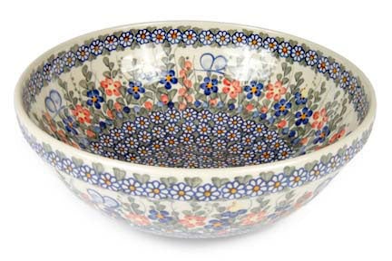 Vena Garden Butterfly Medium Serving Piece — Polish Pottery