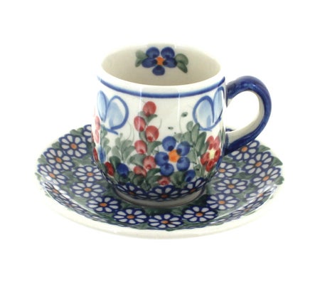 Vena Garden Butterfly Coffee & Tea Accessories — Polish Pottery