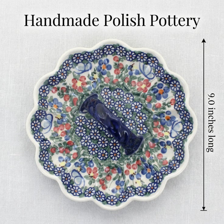 Detail image of Vena Garden Butterfly Dining Accessories — Polish Pottery