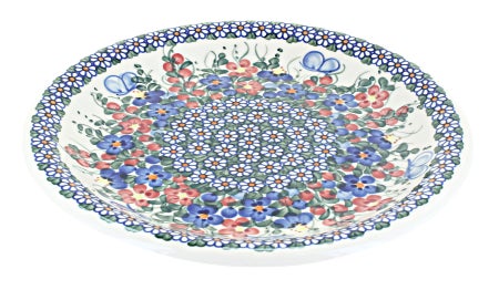 Vena Garden Butterfly Dining Plates & Bowls — Polish Pottery