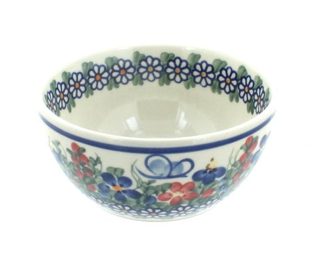 Vena Garden Butterfly Dining Plates & Bowls — Polish Pottery