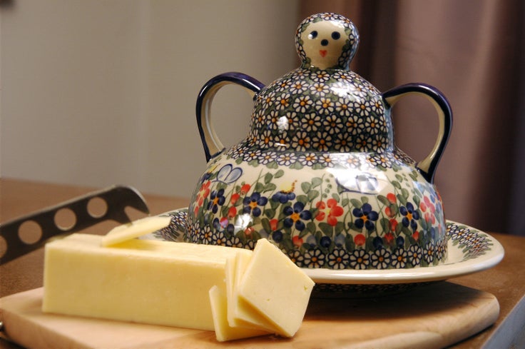 Detail image of Vena Garden Butterfly Countertop Accessories — Polish Pottery