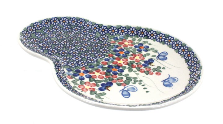Vena Garden Butterfly Dining Plates & Bowls — Polish Pottery