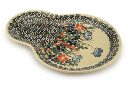 Vena Garden Butterfly Dining Plates & Bowls — Polish Pottery