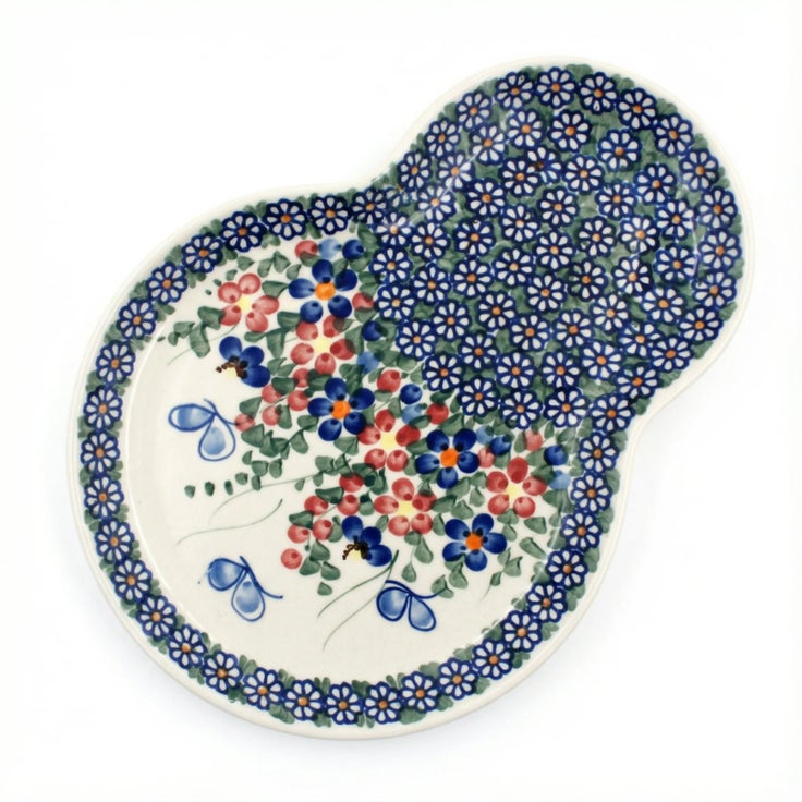 Detail image of Vena Garden Butterfly Dining Plates & Bowls — Polish Pottery