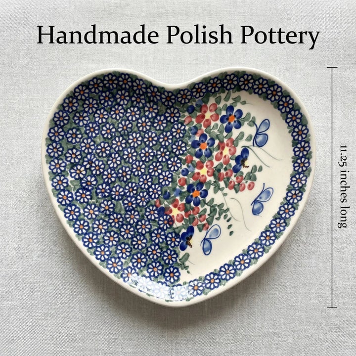 Vena Garden Butterfly Dining Plates & Bowls — Polish Pottery