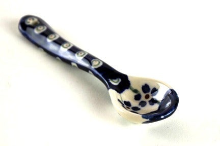 Detail image of Zaklady Flowering Peacock Coffee & Tea Accessories — Polish Pottery