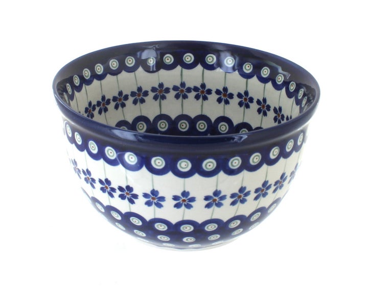 Zaklady Flowering Peacock Baking Accessories — Polish Pottery