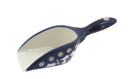 Zaklady Flowering Peacock Countertop Accessories — Polish Pottery