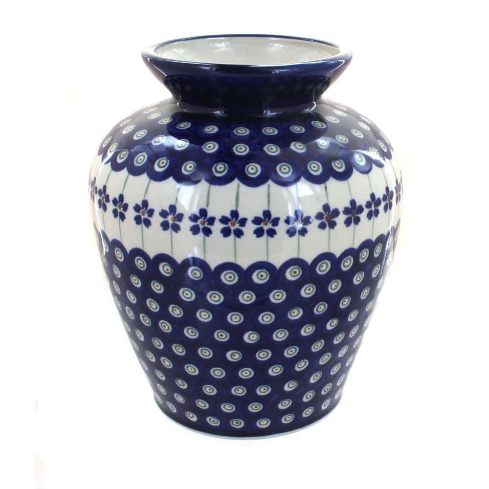 Zaklady Flowering Peacock Décor — Polish Pottery