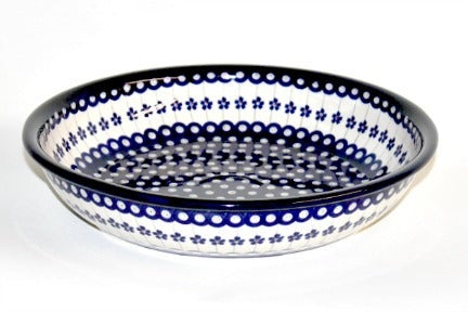 Zaklady Flowering Peacock Large Serving Piece — Polish Pottery