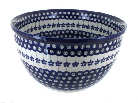 Zaklady Flowering Peacock Baking Accessories — Polish Pottery