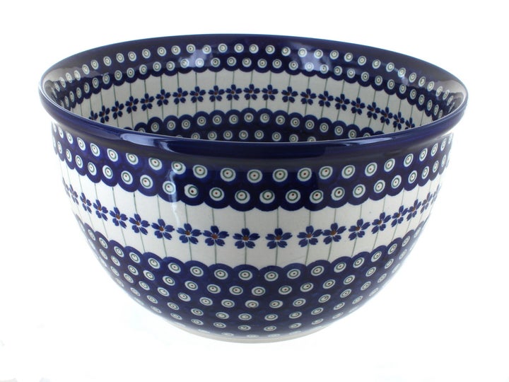 Zaklady Flowering Peacock Baking Accessories — Polish Pottery