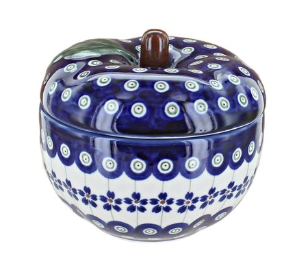 Zaklady Flowering Peacock Specialty Bakeware — Polish Pottery