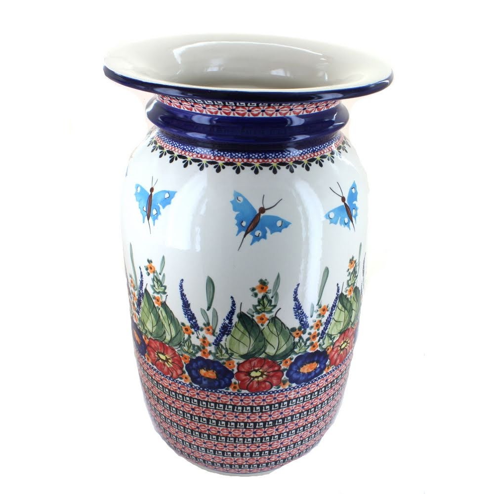 Zaklady Floral Butterfly Décor — Polish Pottery