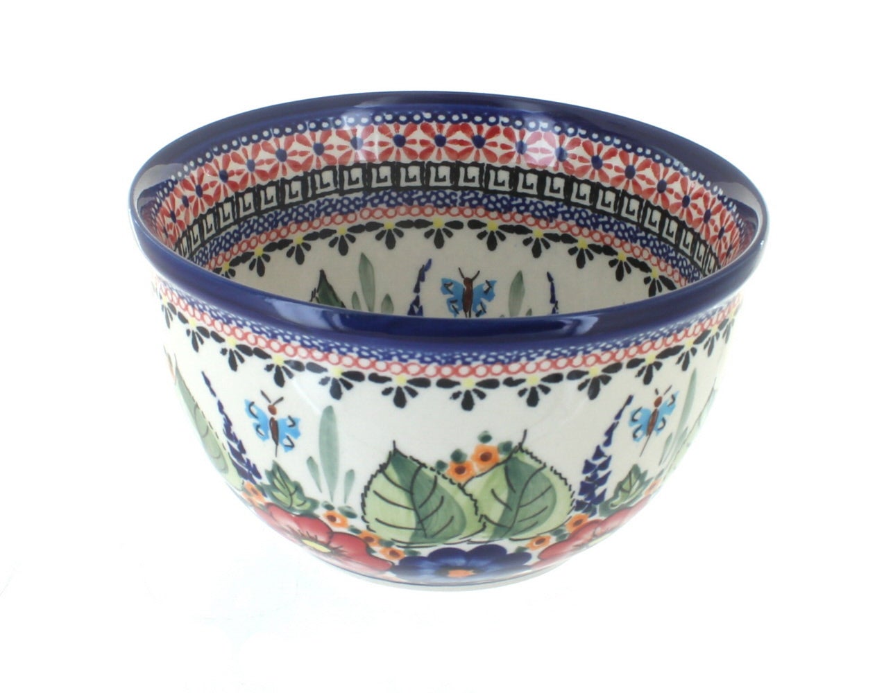 Zaklady Floral Butterfly Baking Accessories — Polish Pottery