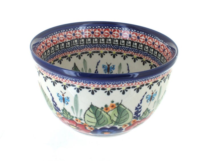 Zaklady Floral Butterfly Baking Accessories — Polish Pottery
