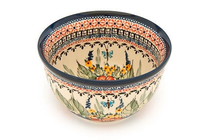 Zaklady Floral Butterfly Baking Accessories — Polish Pottery