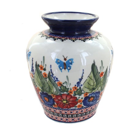 Zaklady Floral Butterfly Décor — Polish Pottery