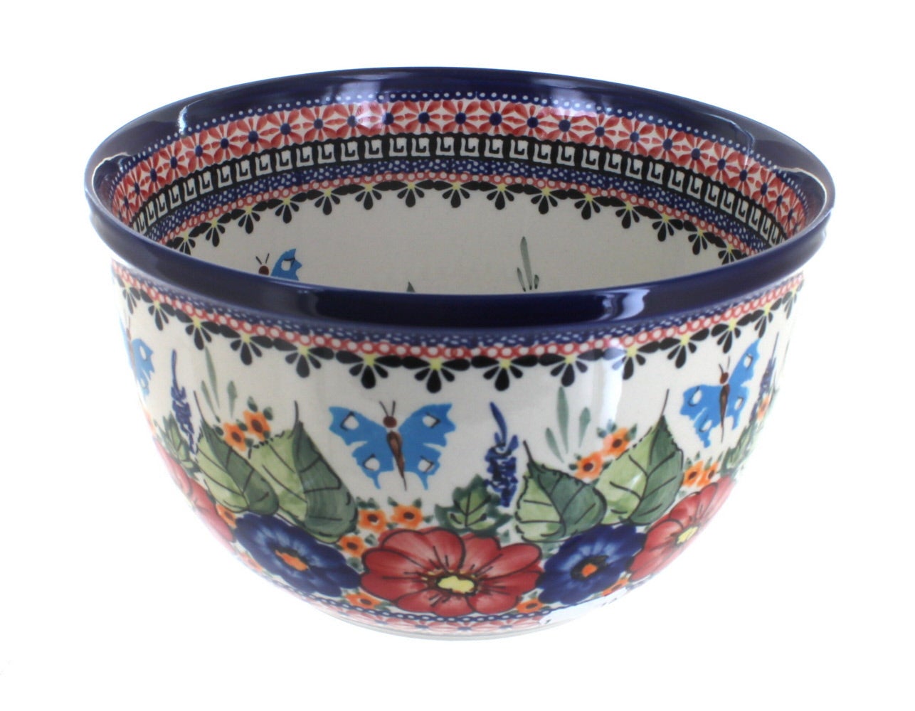Zaklady Floral Butterfly Baking Accessories — Polish Pottery